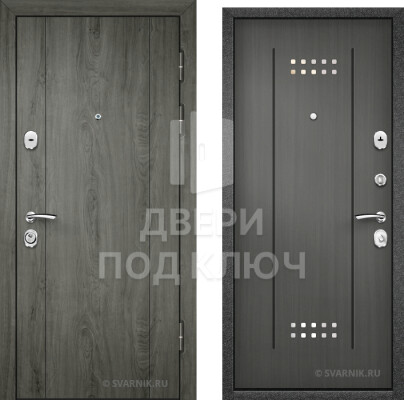 Уличная металлическая антивандальная дверь с порошковым напылением ДПК-1504